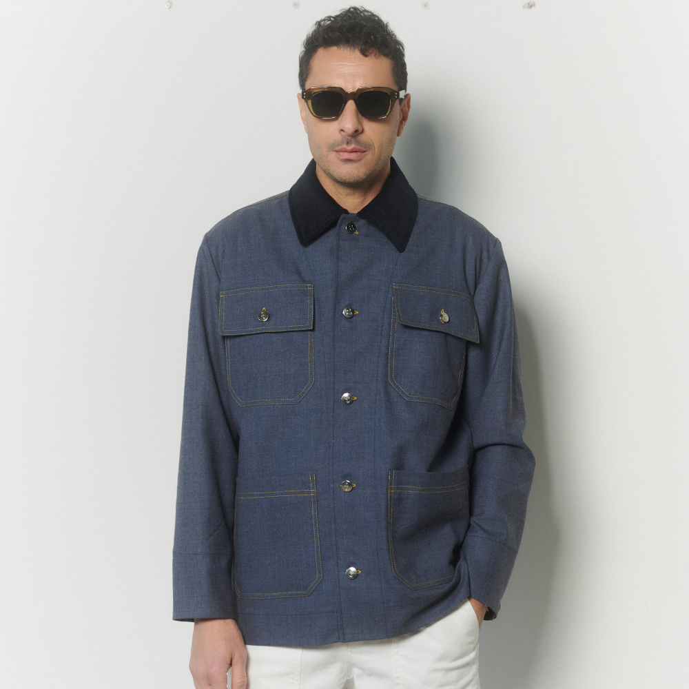 CHAQUETA LAZULI LANA