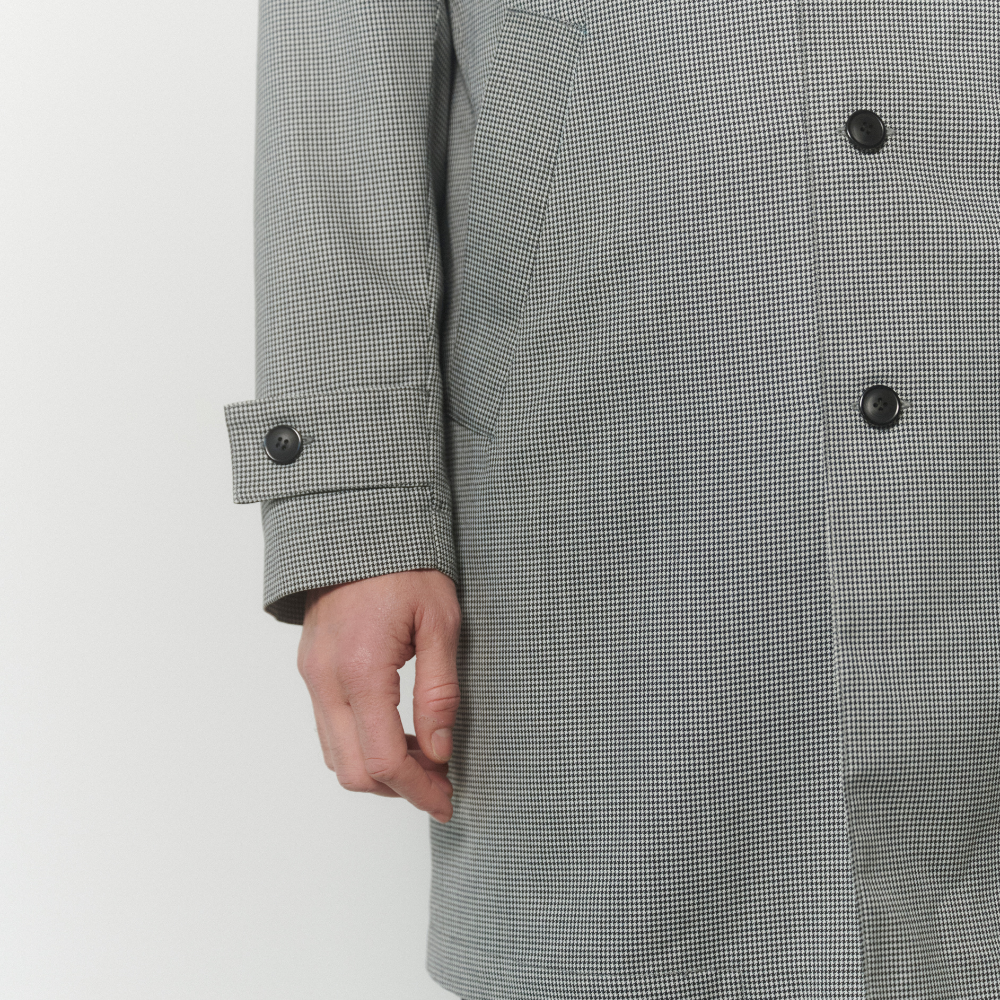 TRENCH ITALIA GRIS