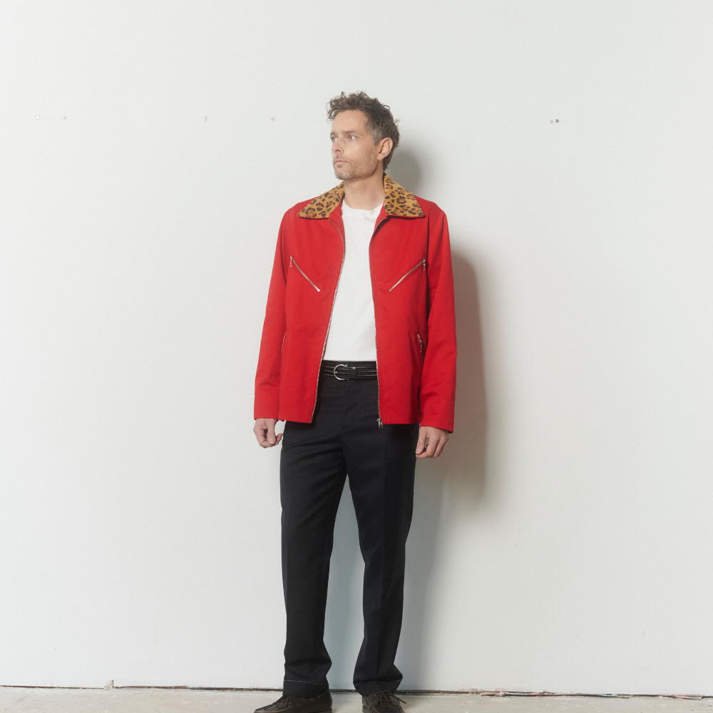 CHAQUETA ROCKPUNK GABARDINA