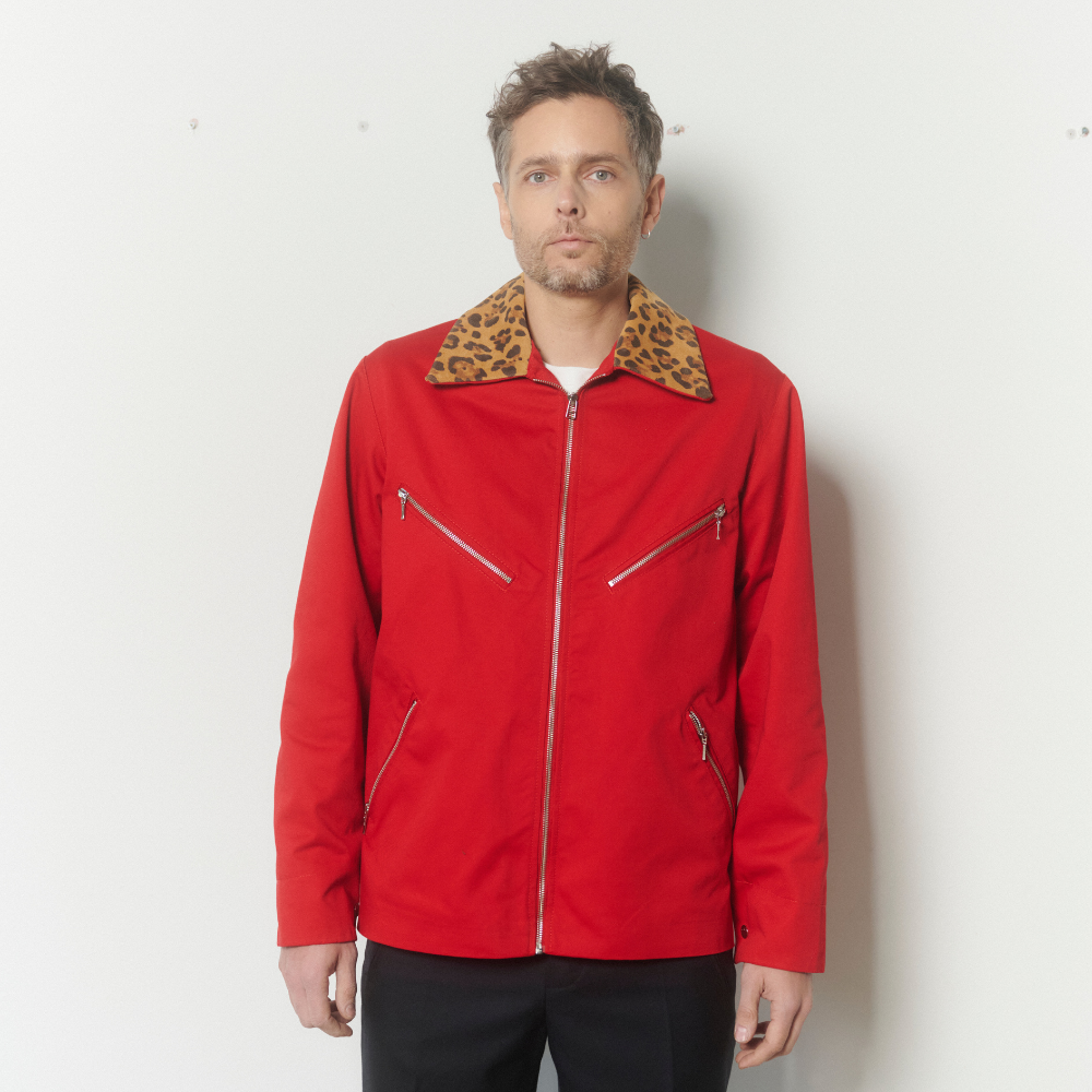 CHAQUETA ROCKPUNK GABARDINA