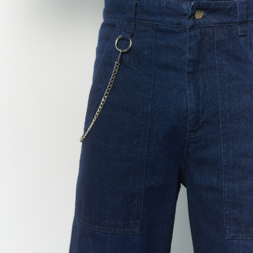 PANTALON JEANS CORTO