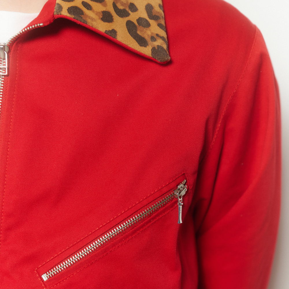 CHAQUETA ROCKPUNK GABARDINA