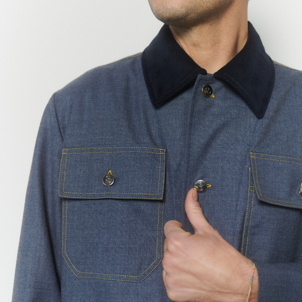 CHAQUETA LAZULI LANA